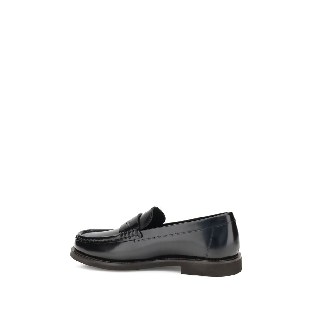 Brunello Cucinelli Leder-Loafer