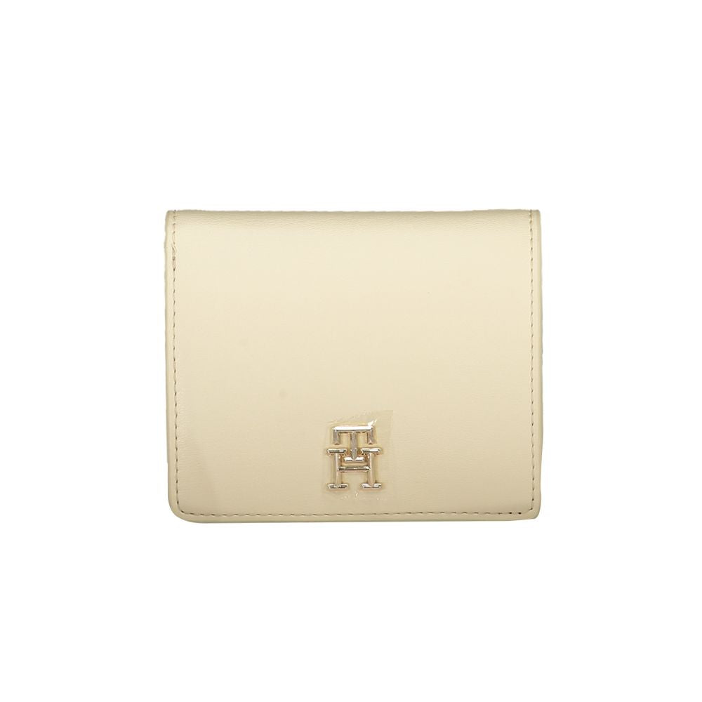 Tommy Hilfiger – Beige Polyethylen-Geldbörse