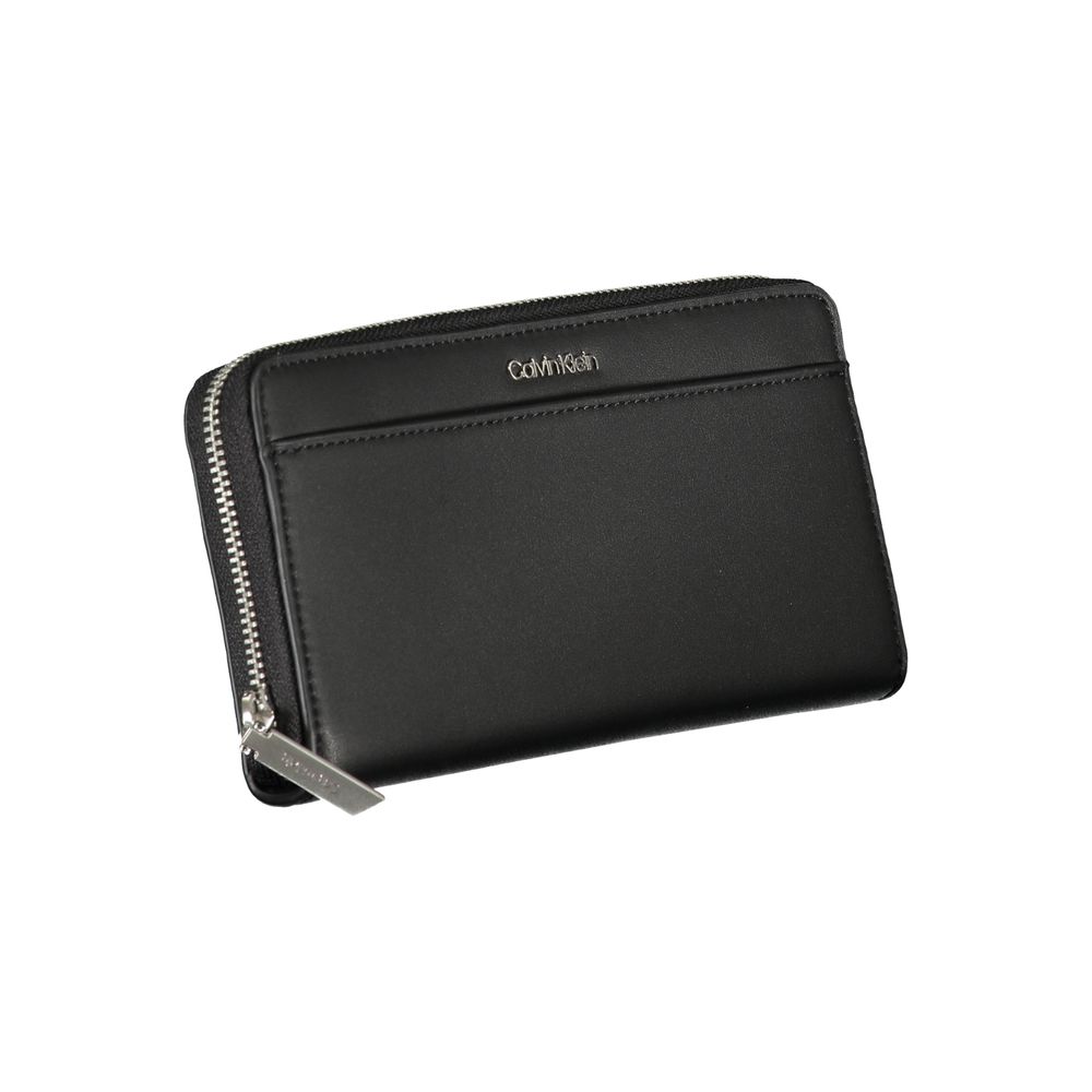 Portofel elegant Calvin Klein negru cu RFID securizat