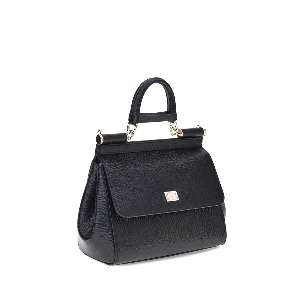 Dolce & Gabbana Leder-Umhängetasche