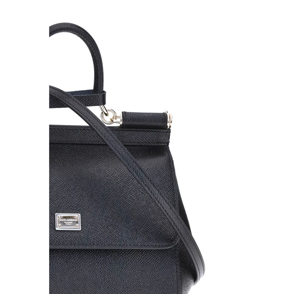 Dolce & Gabbana Leder-Umhängetasche