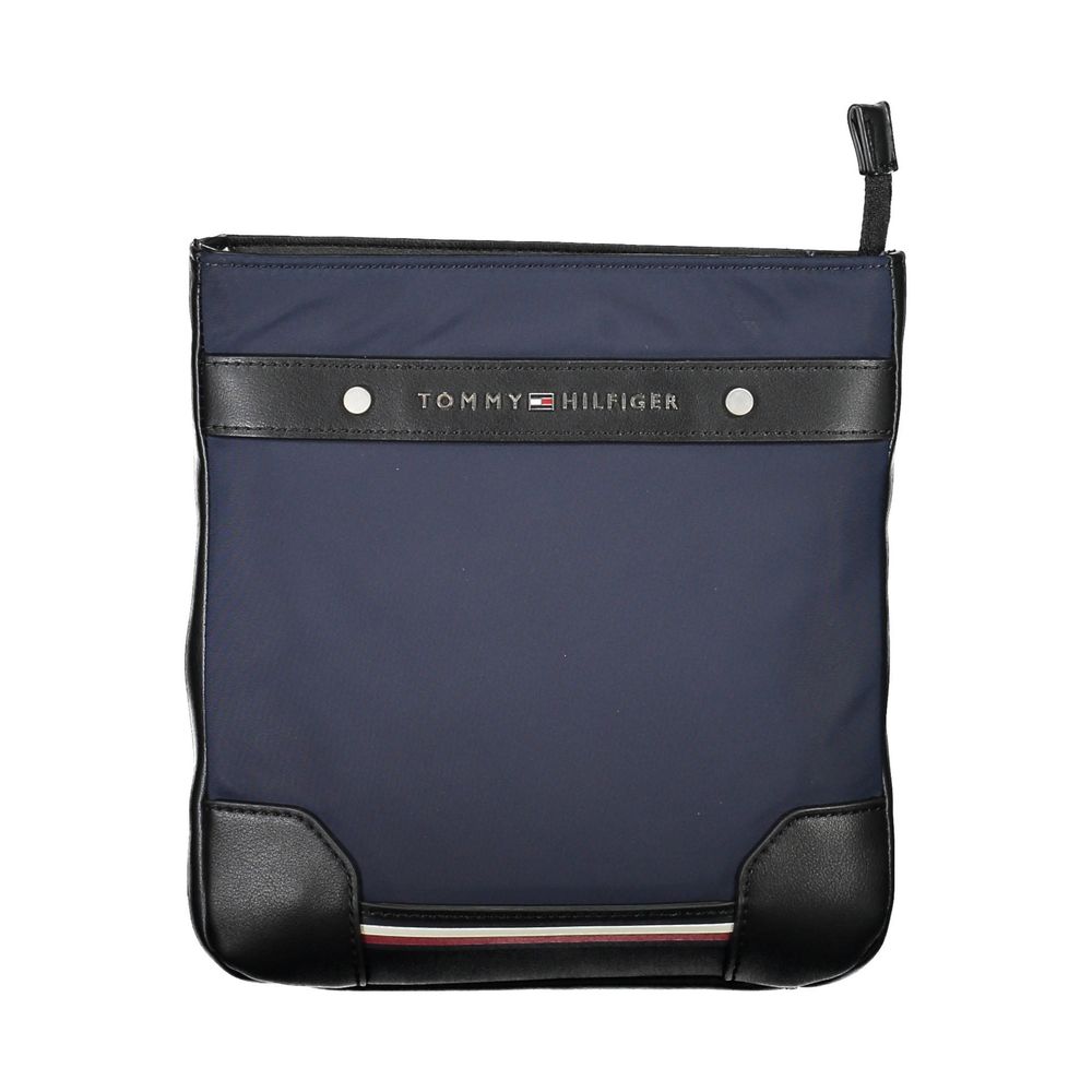 Tommy Hilfiger – Blaue Polyester-Umhängetasche für Herren