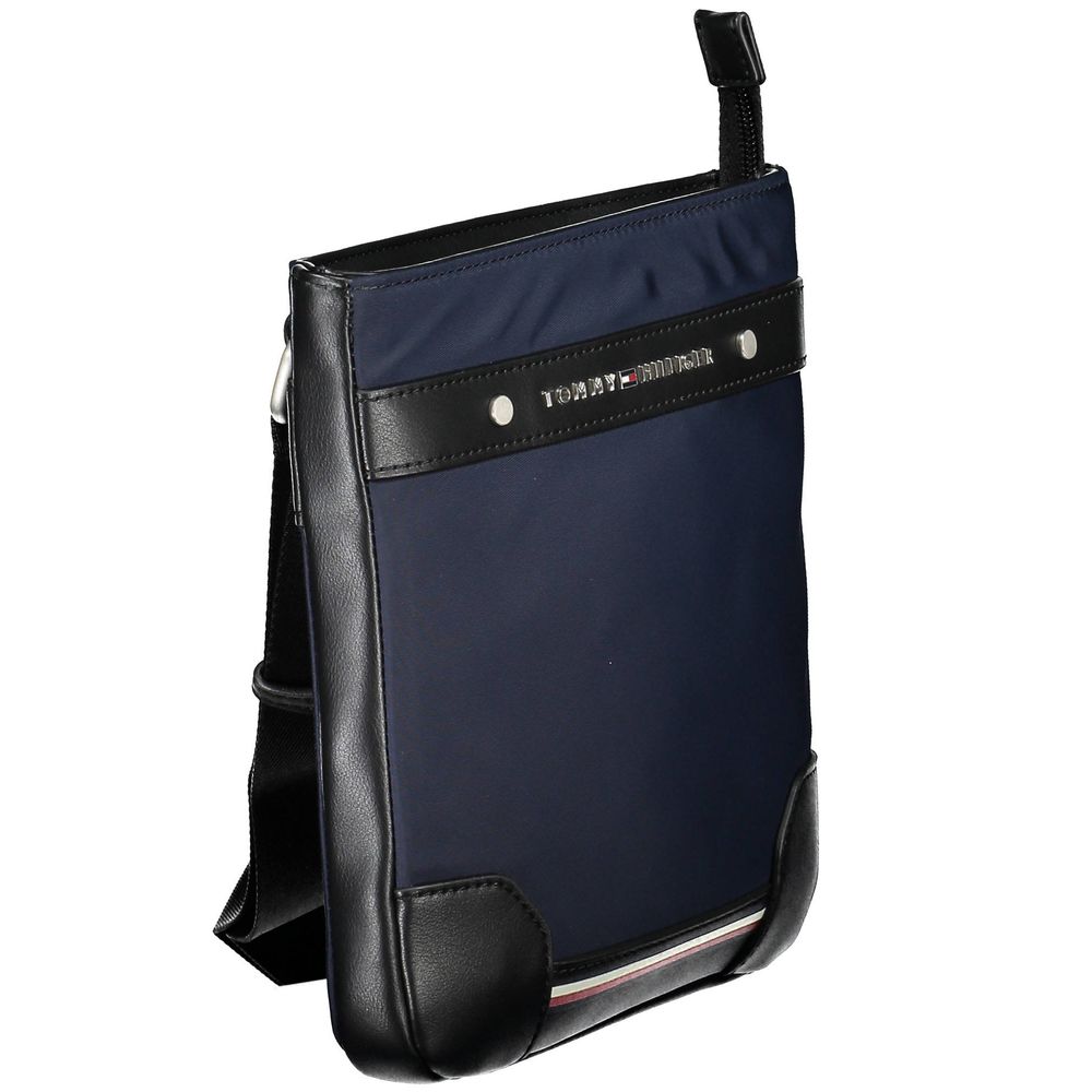Tommy Hilfiger – Blaue Polyester-Umhängetasche für Herren