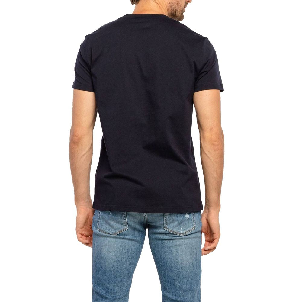 Tricou Balmain albastru din bumbac