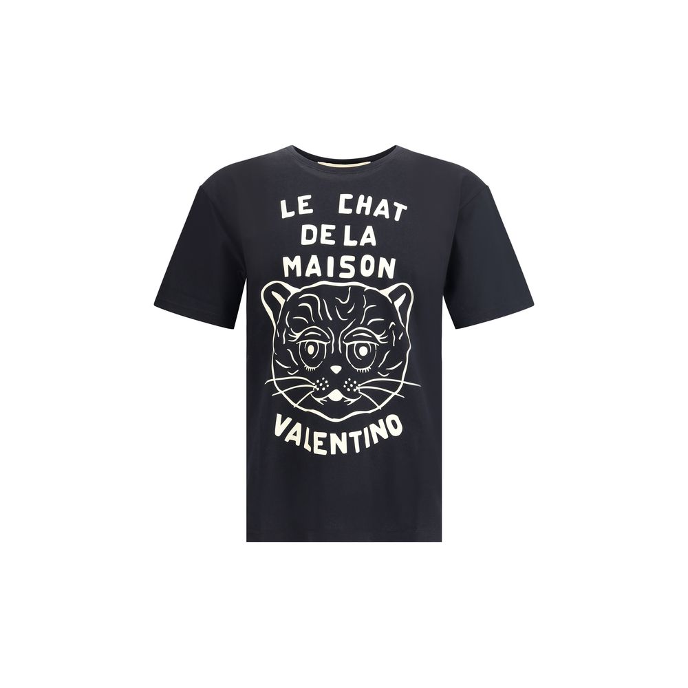Tricou Valentino Le Chat De La Maison