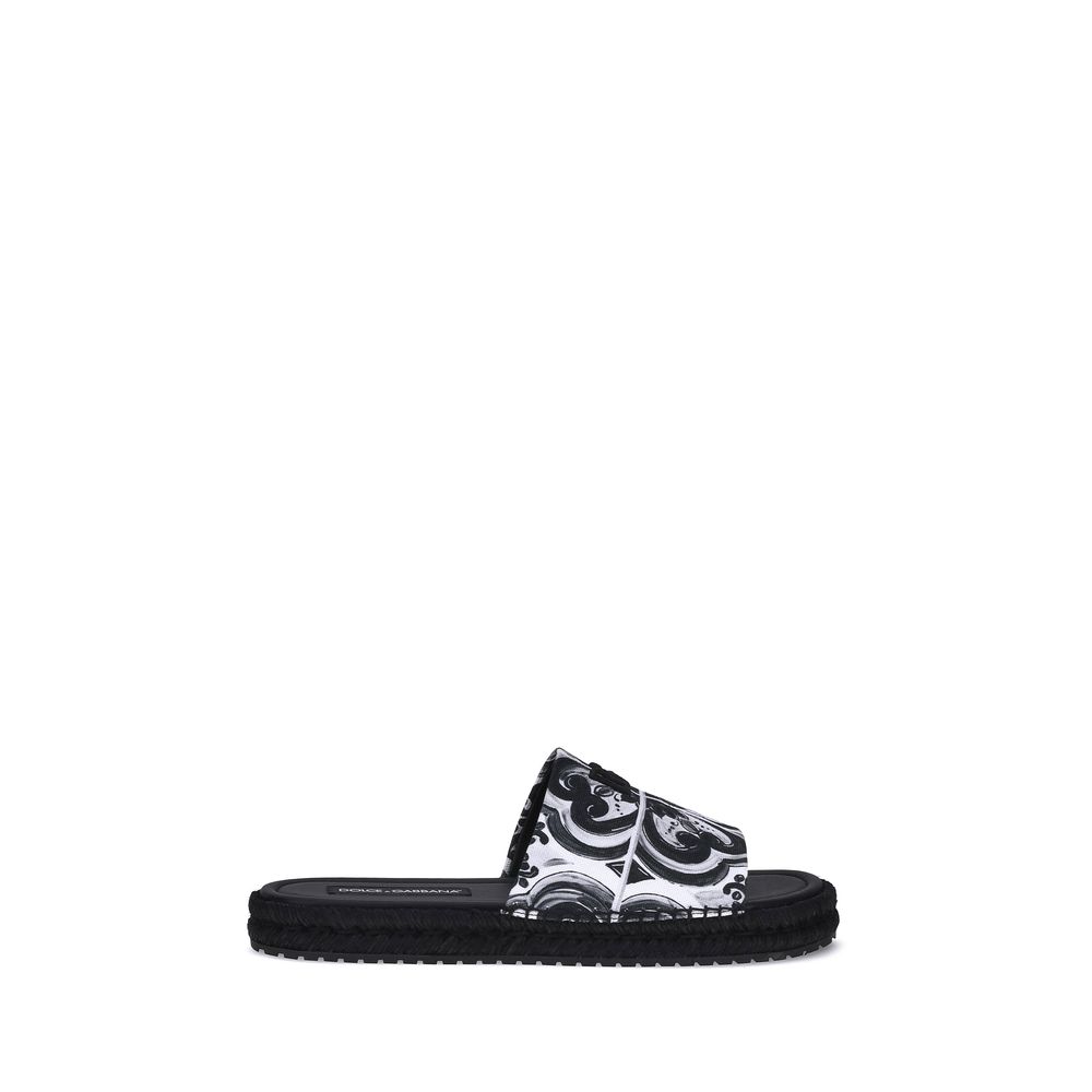 Sandale Dolce & Gabbana din bumbac