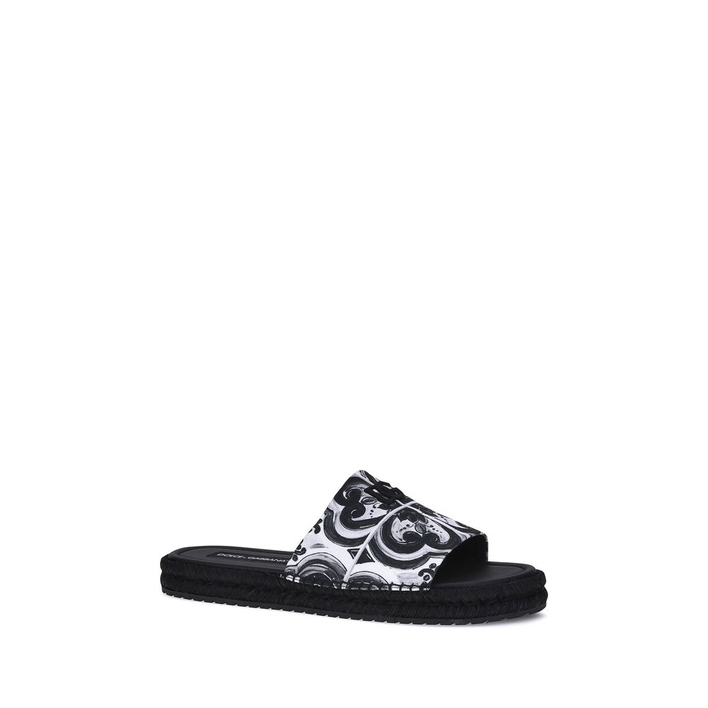 Sandale Dolce & Gabbana din bumbac