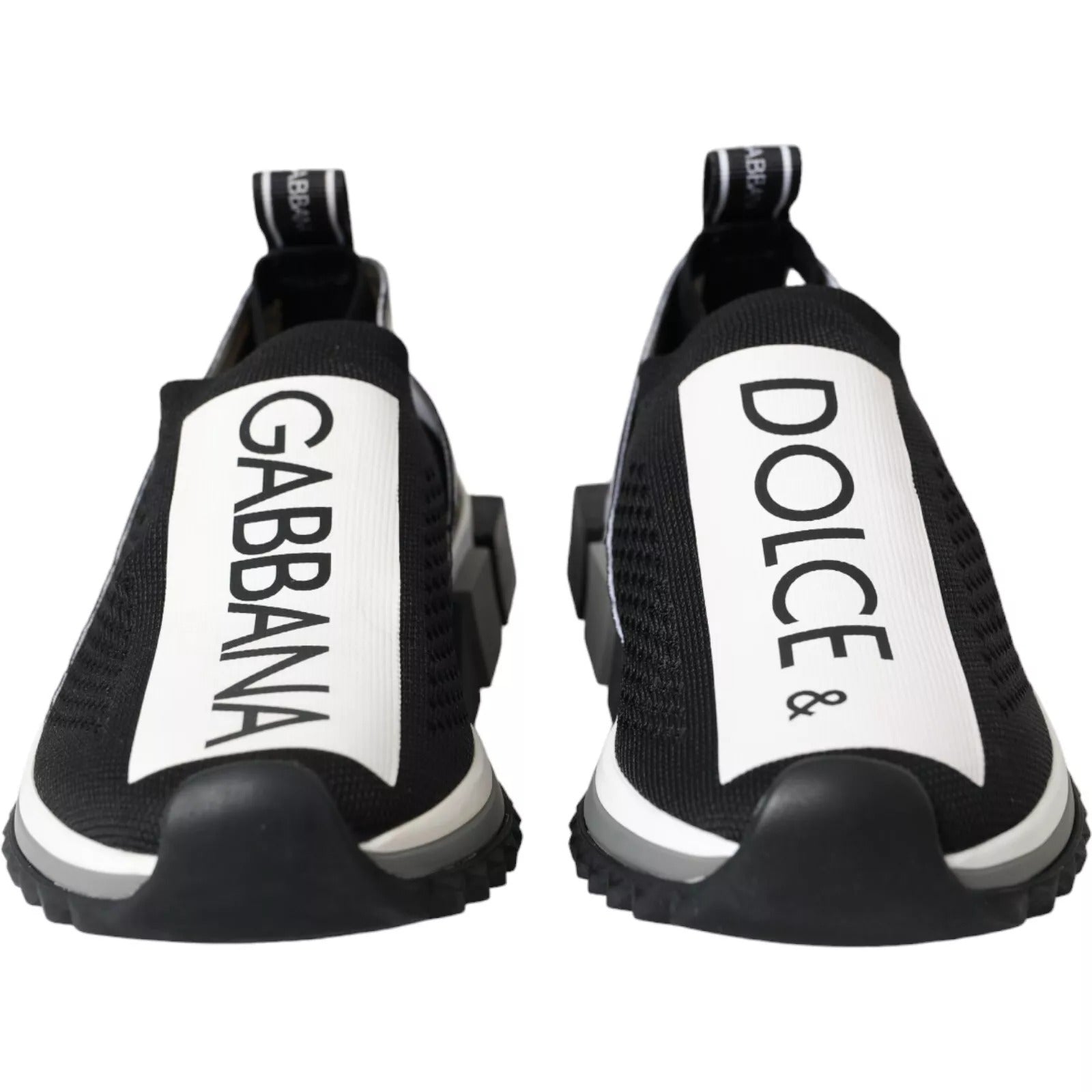 Dolce & Gabbana Sorrento Slip-On Sneakers in Schwarz/Weiß