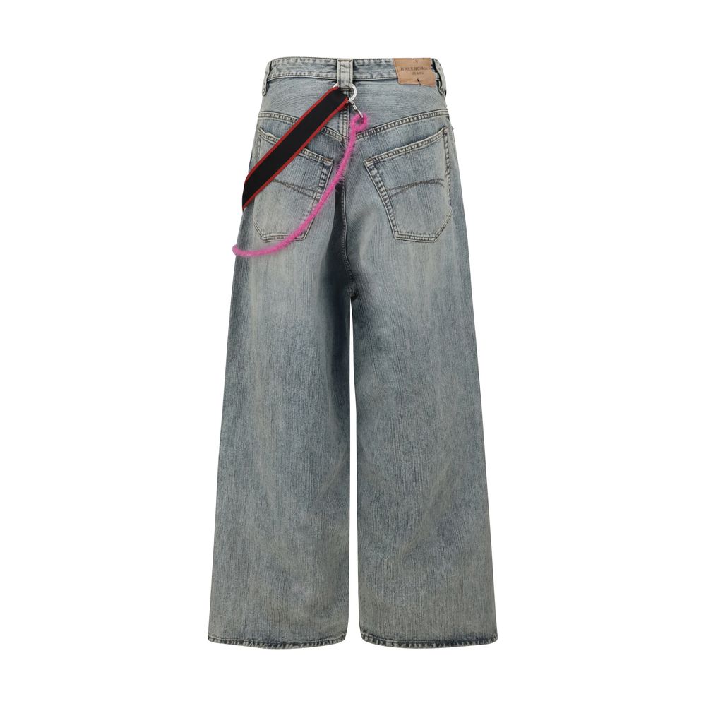 Blugi Balenciaga cu picior lat