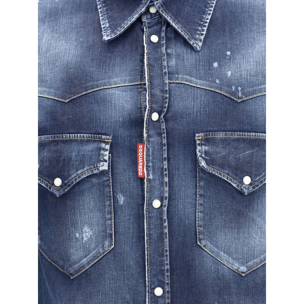 Dsquared² Fashion Westernhemd
