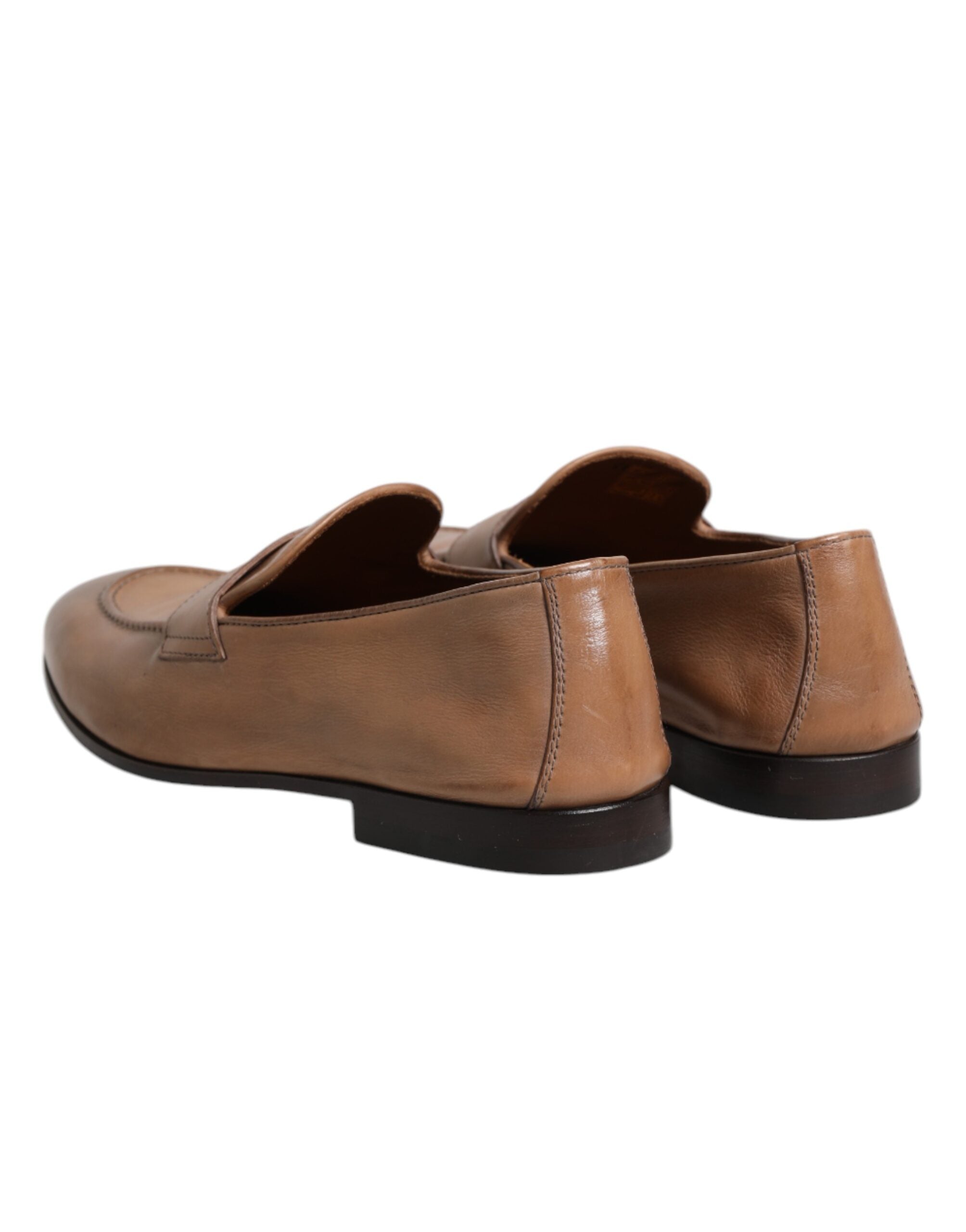 Brunello Cucinelli – Formelle Halbschuhe aus braunem Leder