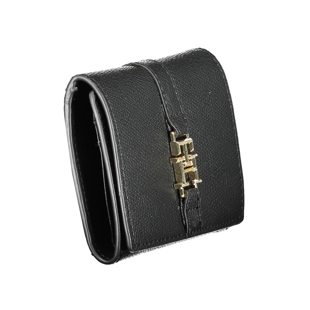 Portofel din polietilenă negru Tommy Hilfiger