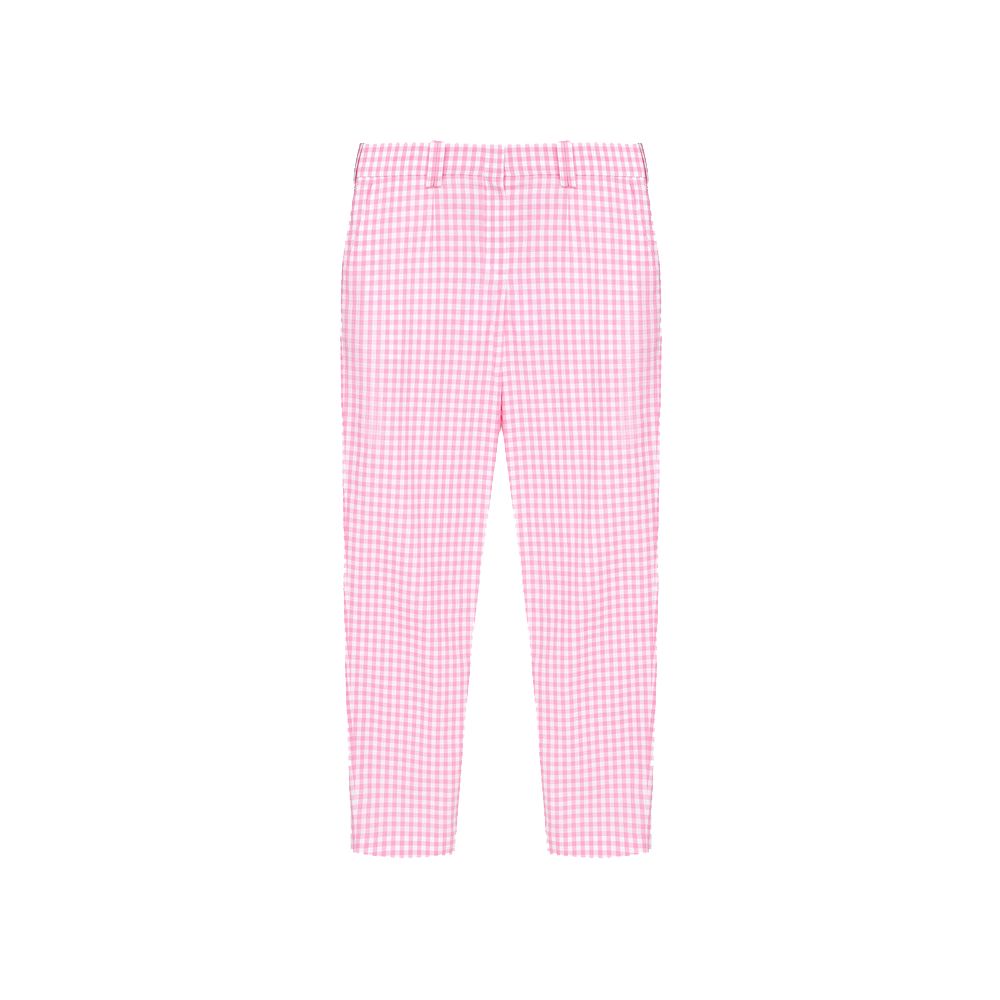 Blugi și pantaloni roz din bumbac Balmain