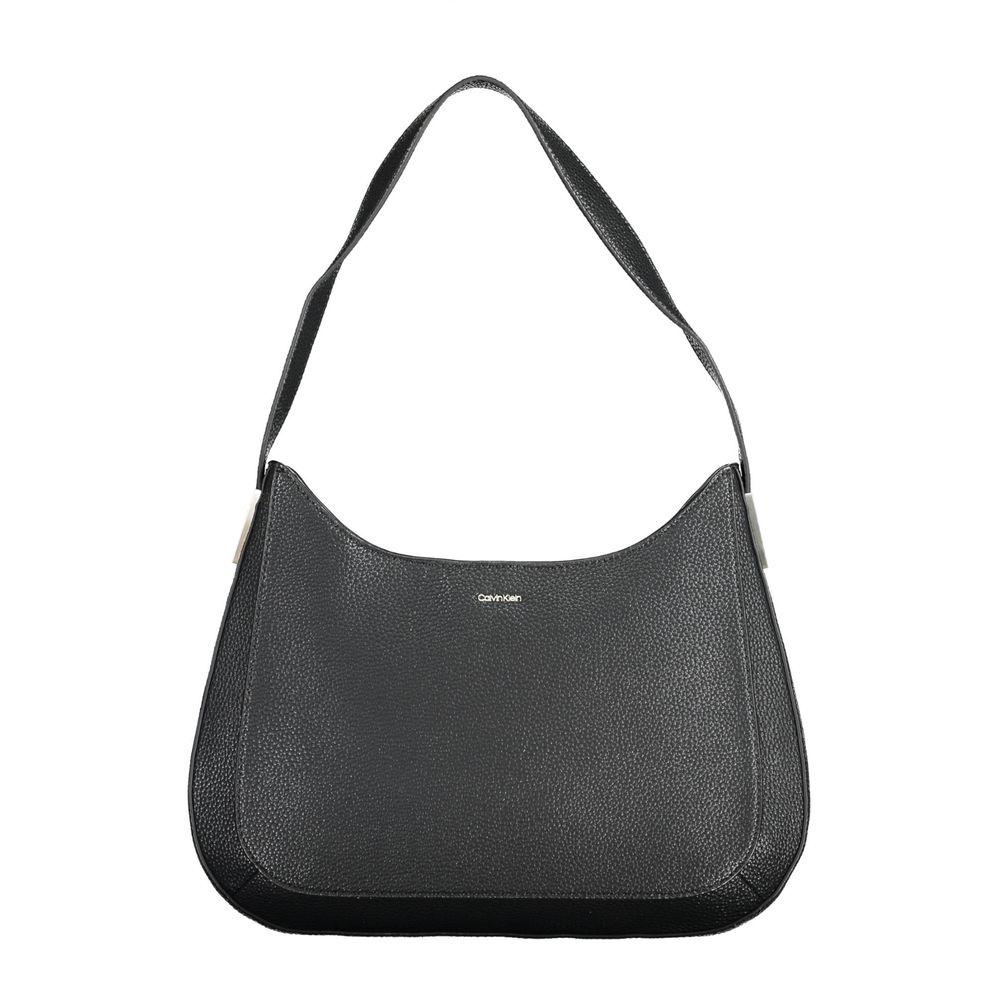 Calvin Klein Schwarze Polyester-Damenhandtasche