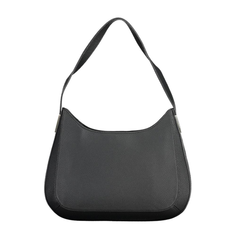 Calvin Klein Schwarze Polyester-Damenhandtasche