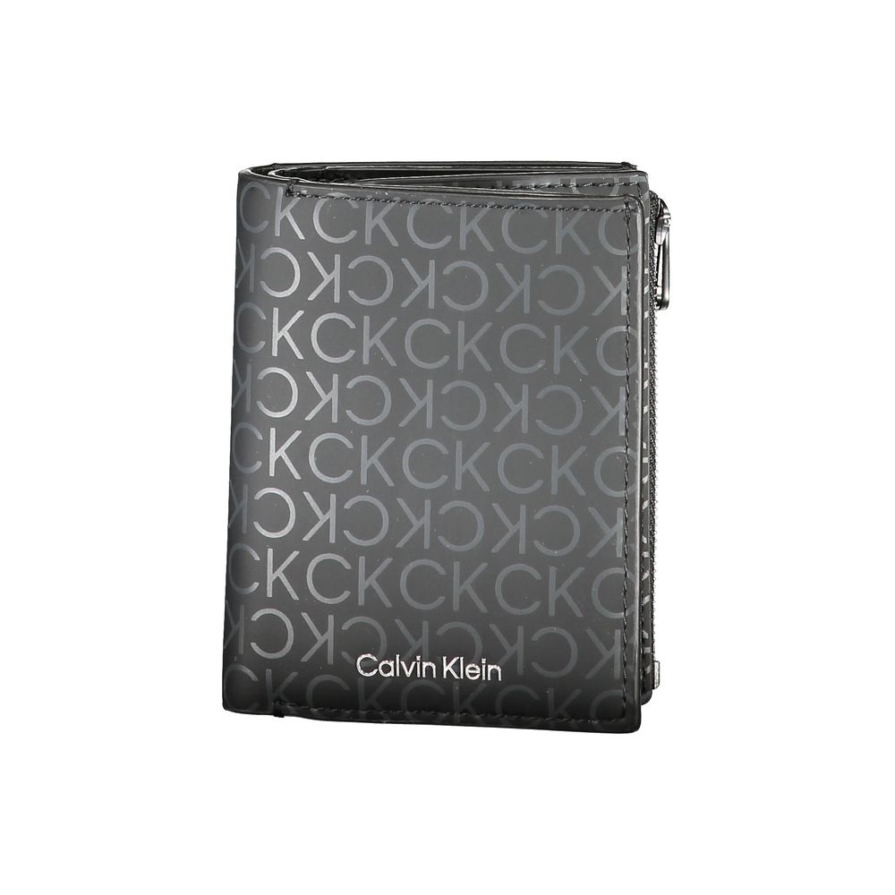 Calvin Klein Schwarze Polyester-Geldbörse