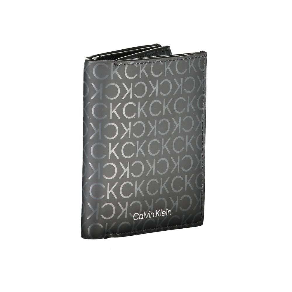 Calvin Klein Schwarze Polyester-Geldbörse