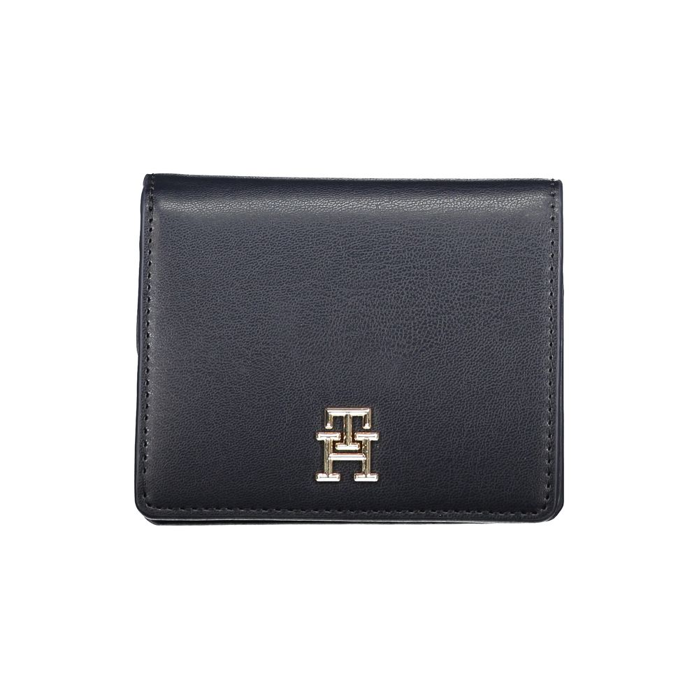 Tommy Hilfiger – Blaue Polyethylen-Geldbörse