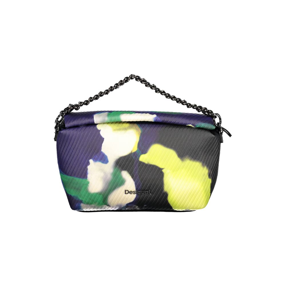 Desigual Schwarze Polyethylen-Handtasche
