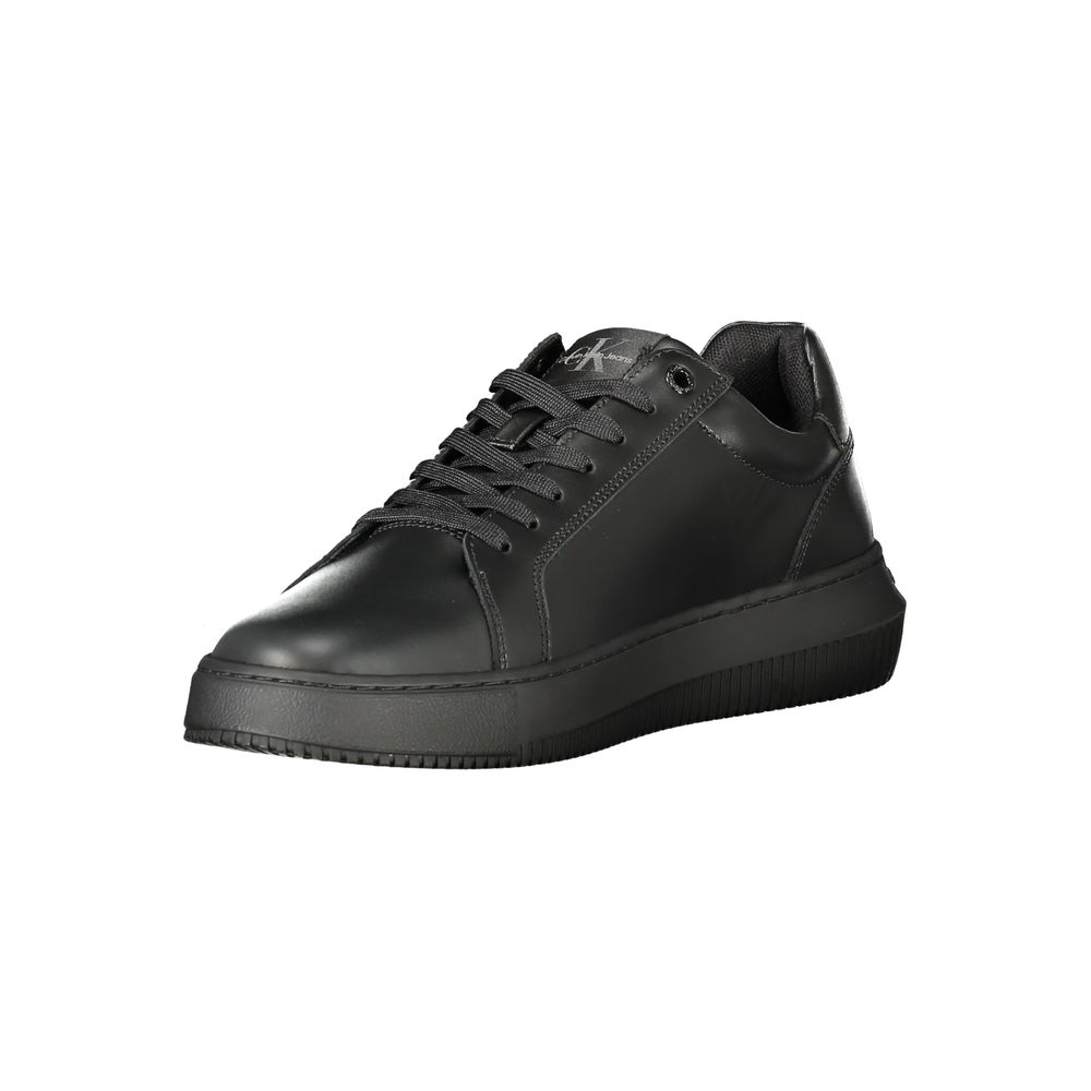 Tenișor Calvin Klein negru din poliester