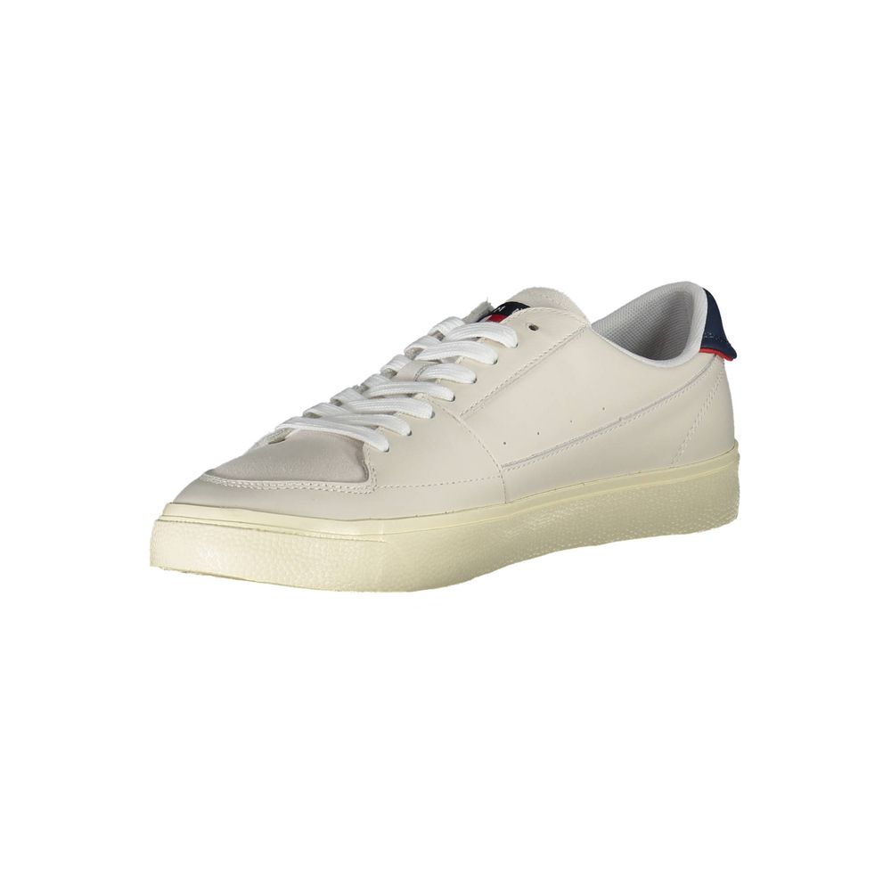 Pantofi sport Tommy Hilfiger din piele albă pentru bărbați