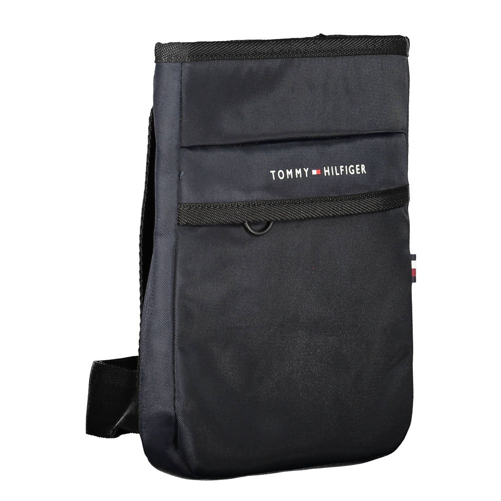 Tommy Hilfiger – Blaue Polyester-Umhängetasche für Herren