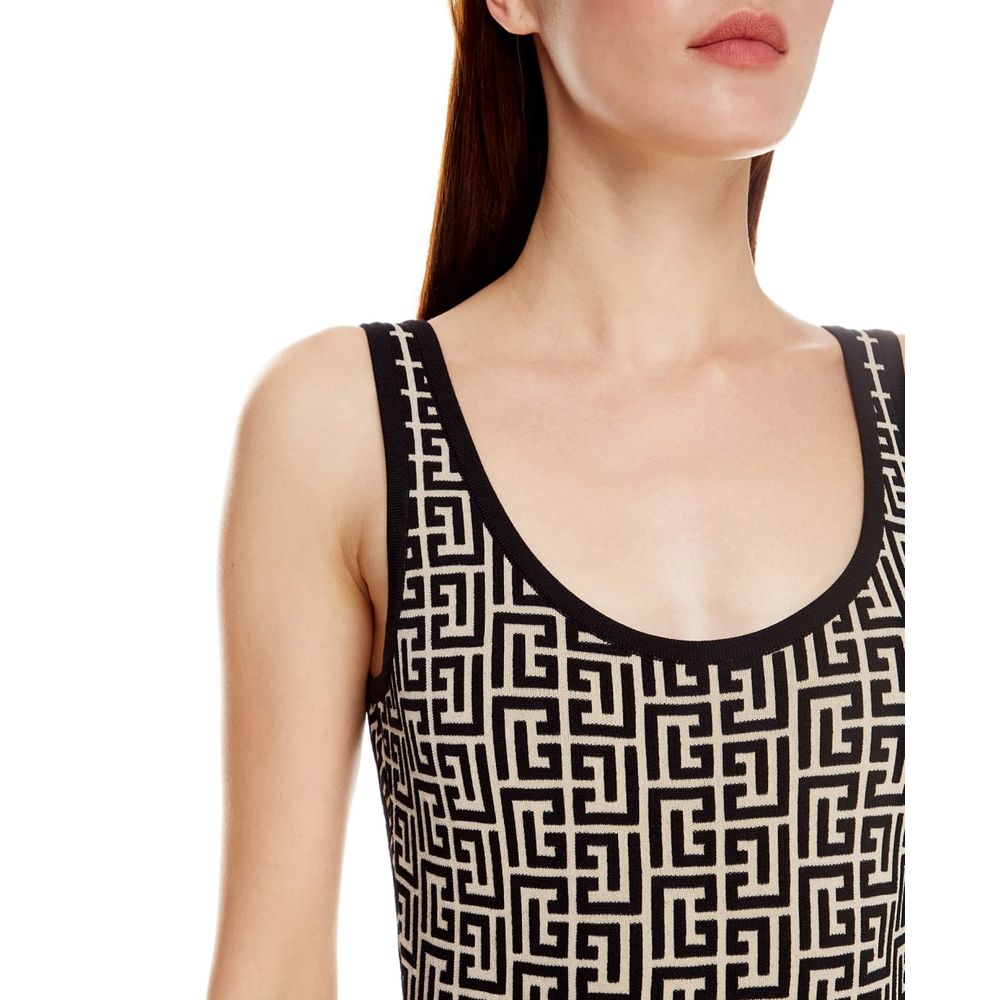 Balmain Body din lână albă pentru femei