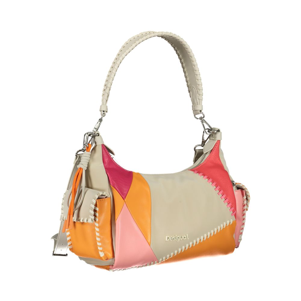 Desigual Beige Polyethylen Handtasche