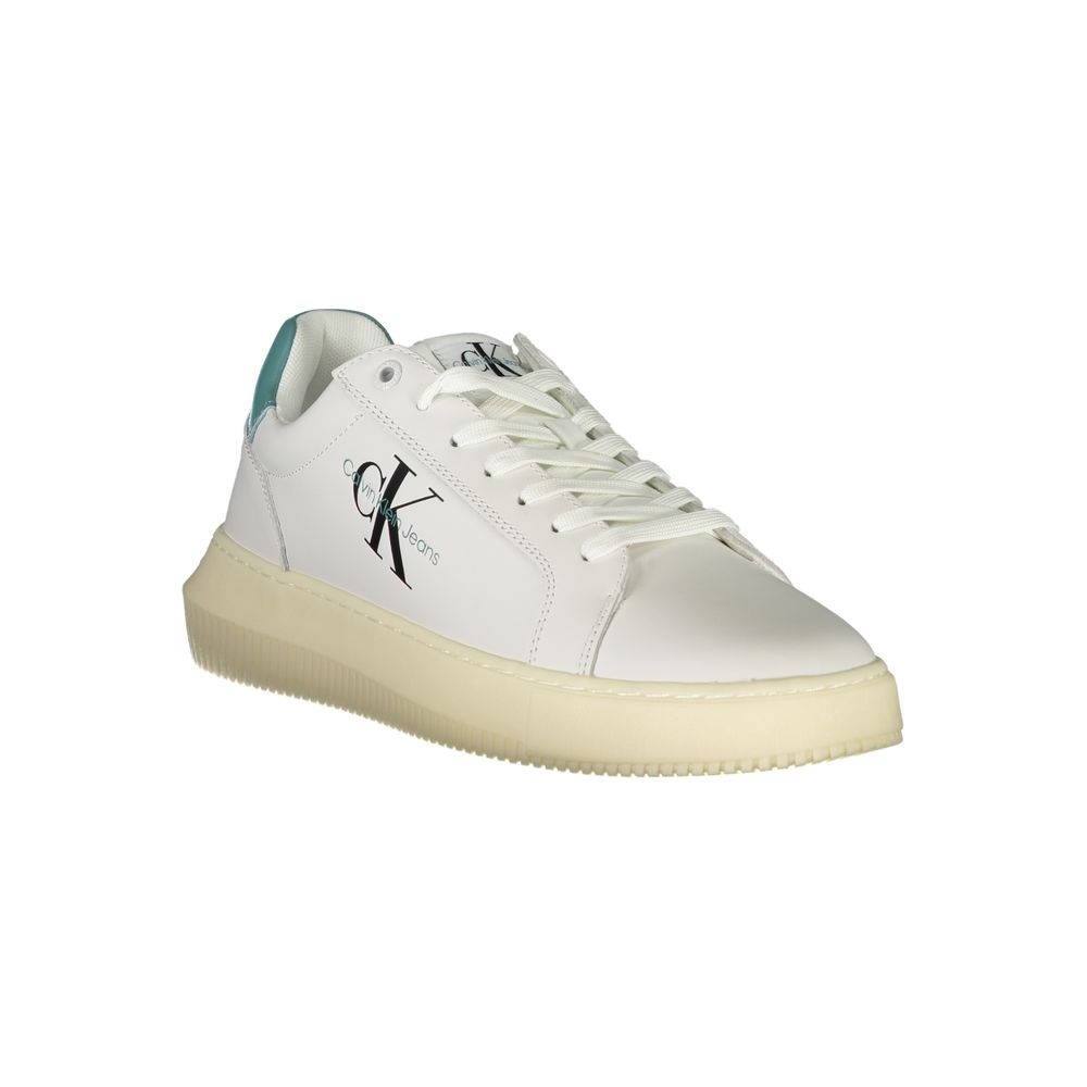 Calvin Klein – Elegante weiße Sneakers mit umweltbewusstem Design