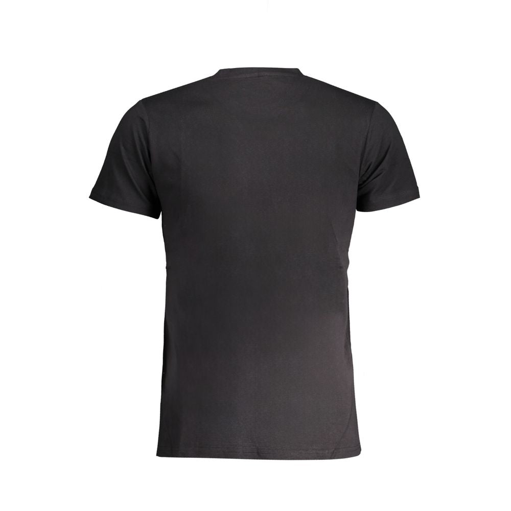 Tricou negru din bumbac Norvegia 1963