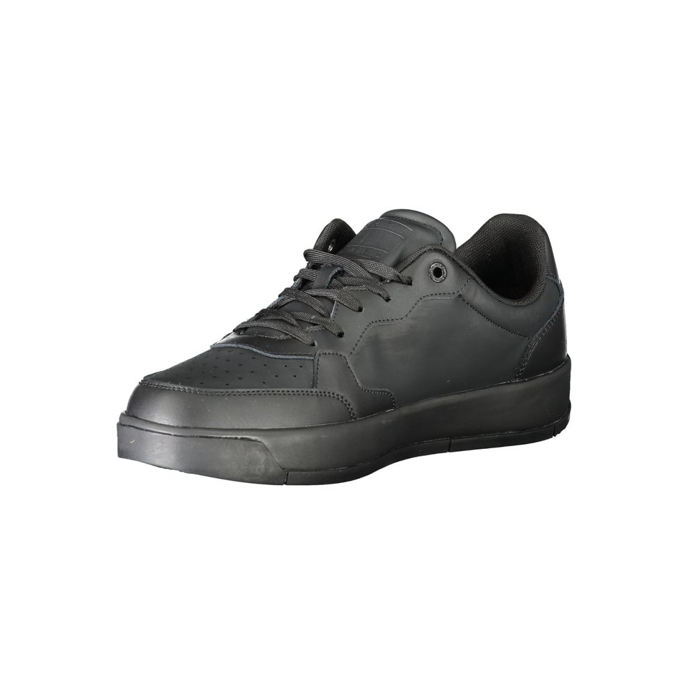 Pantofi sport Tommy Hilfiger negri din polietilenă pentru bărbați