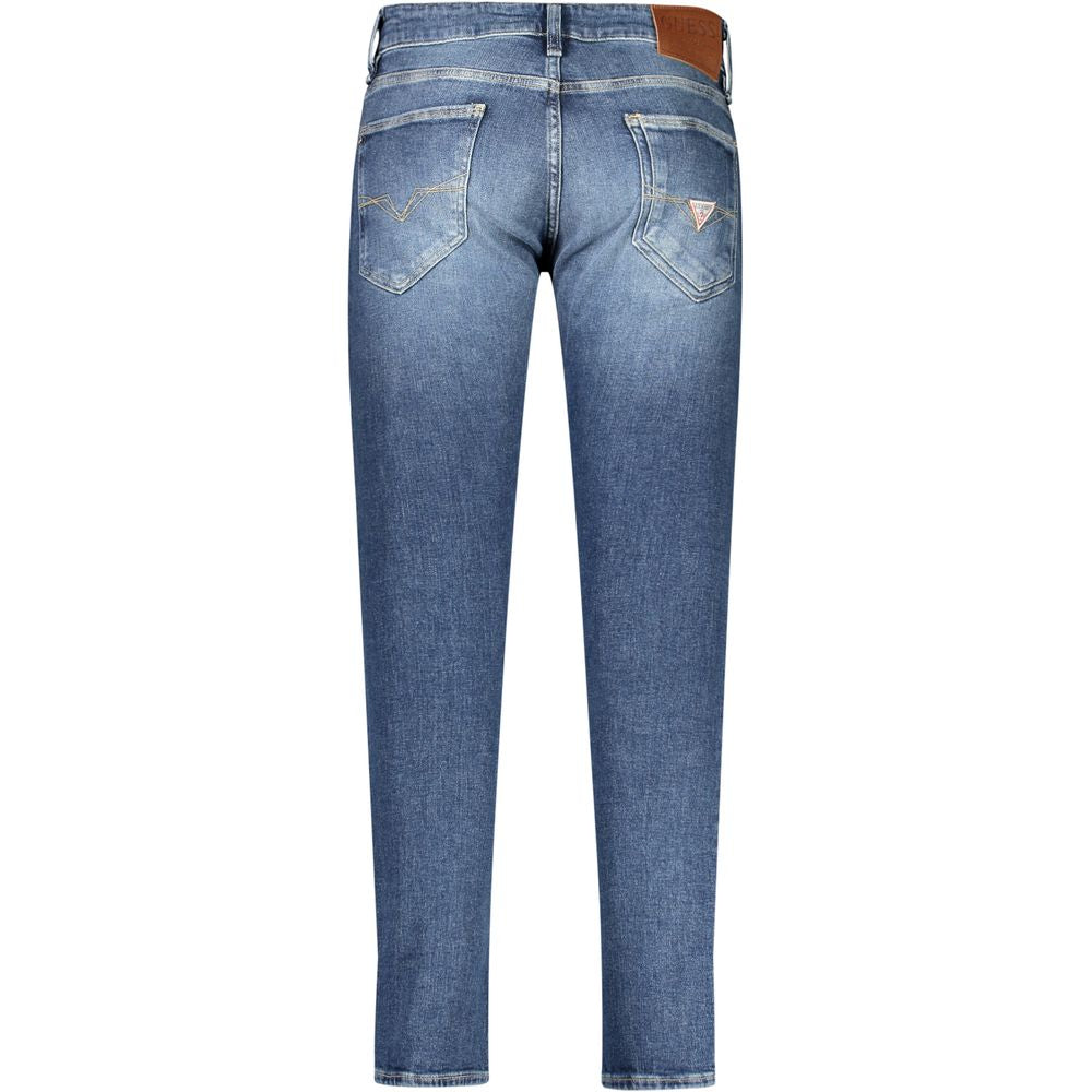 Guess Jeans Blue Cotton Jeans Denim