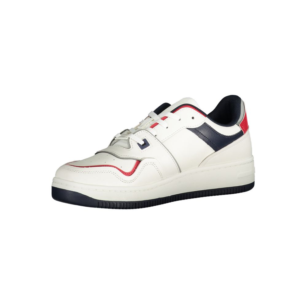 Pantofi sport Tommy Hilfiger din piele albă pentru bărbați