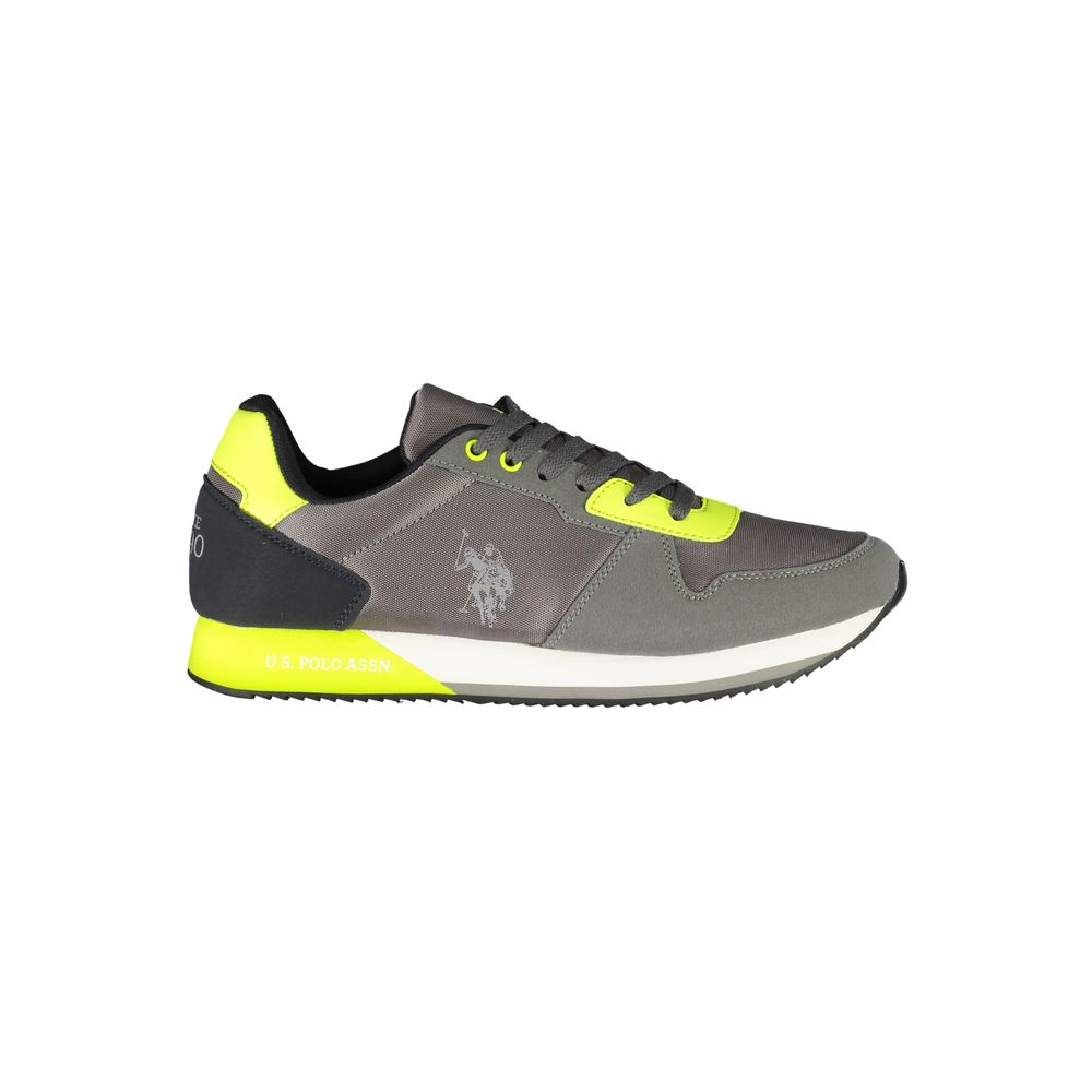 US POLO ASSN. Braune Polyester Herren Sneaker