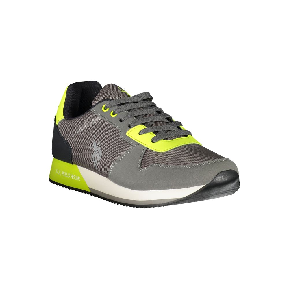 US POLO ASSN. Braune Polyester Herren Sneaker