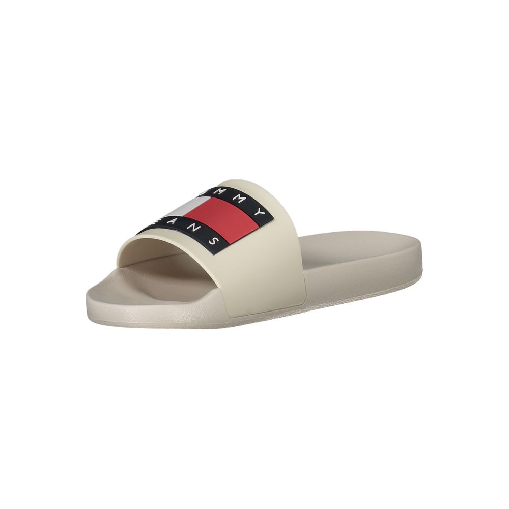 Sandale Tommy Hilfiger bej din polietilenă pentru bărbați