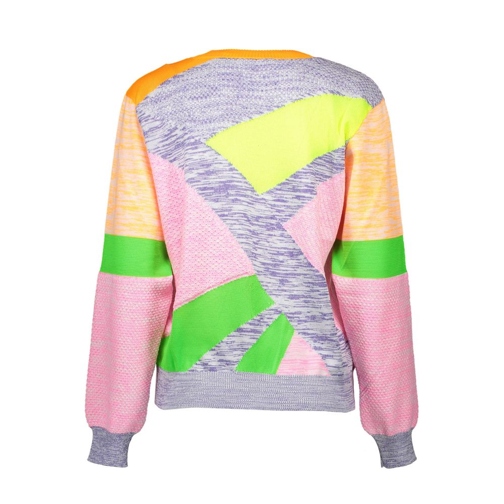 Love Moschino – Mehrfarbiger Pullover aus anderen Fasern