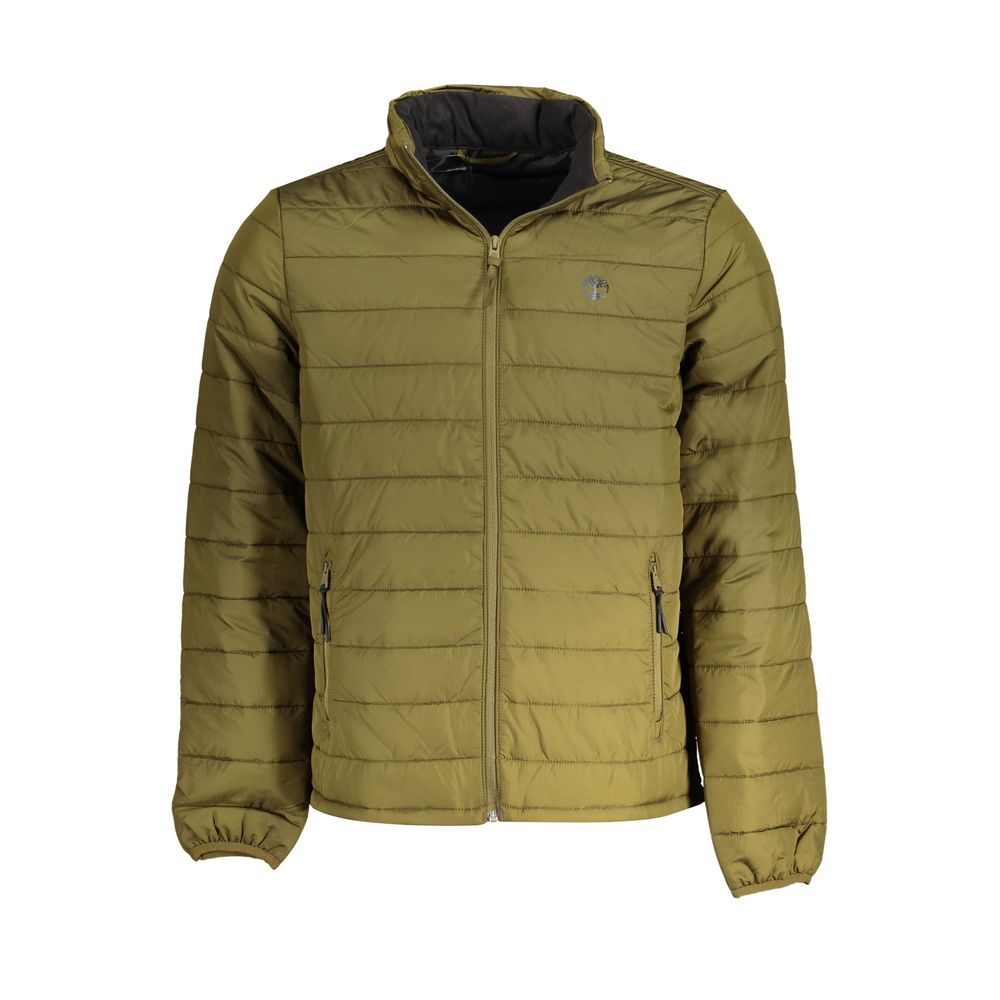Jachetă Timberland Verde din Poliester