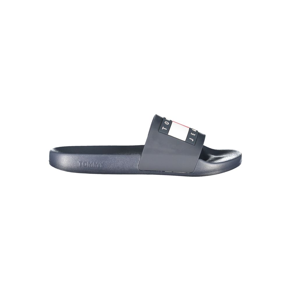 Sandale Tommy Hilfiger albastre din polietilenă pentru bărbați