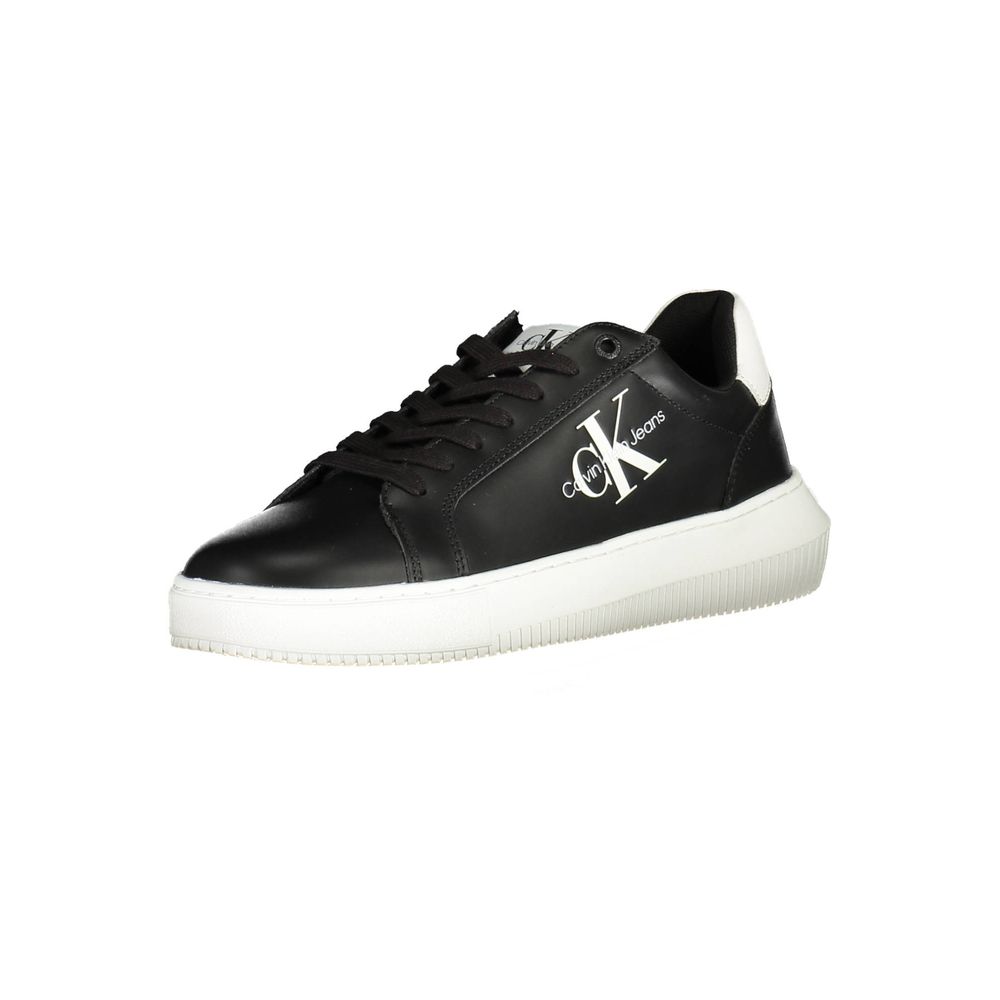 Calvin Klein – Elegante schwarze Sport-Sneaker zum Schnüren