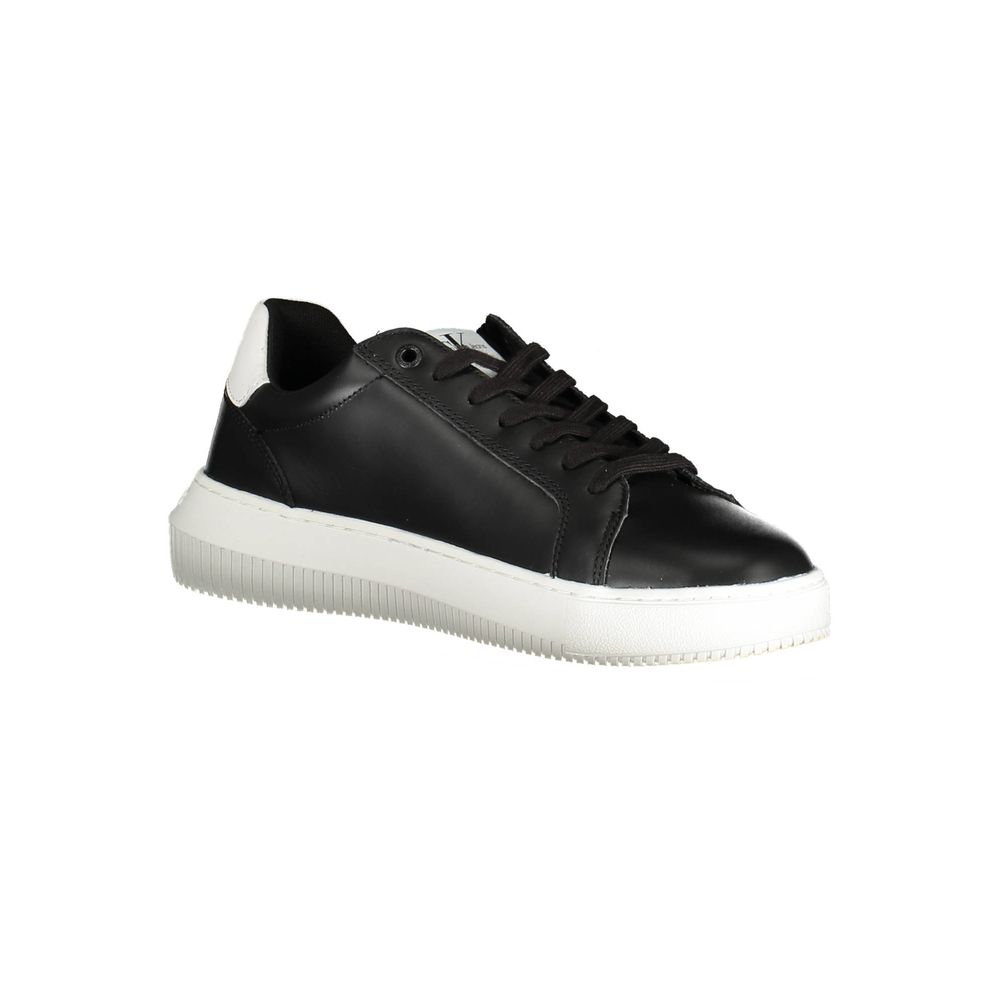Calvin Klein – Elegante schwarze Sport-Sneaker zum Schnüren