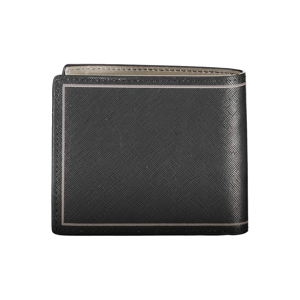 Tommy Hilfiger – Schwarze Lederbrieftasche