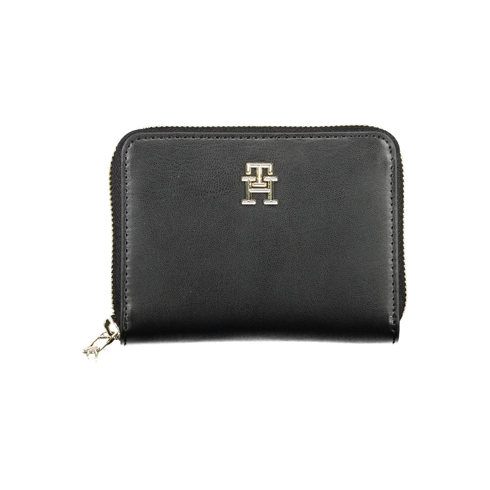 Portofel din polietilenă negru Tommy Hilfiger