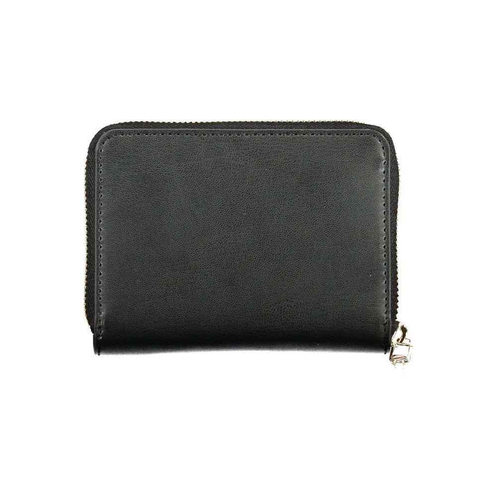 Portofel din polietilenă negru Tommy Hilfiger