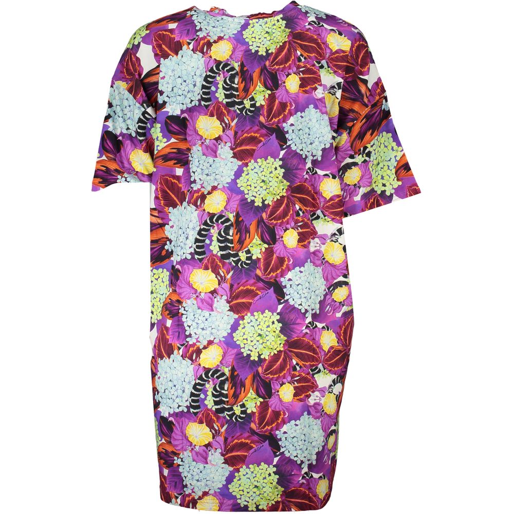 Rochie Cavalli Class din bumbac mov