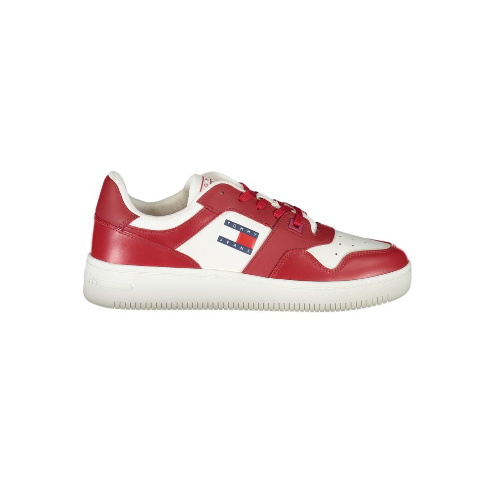 Pantofi sport Tommy Hilfiger roz din piele pentru bărbați