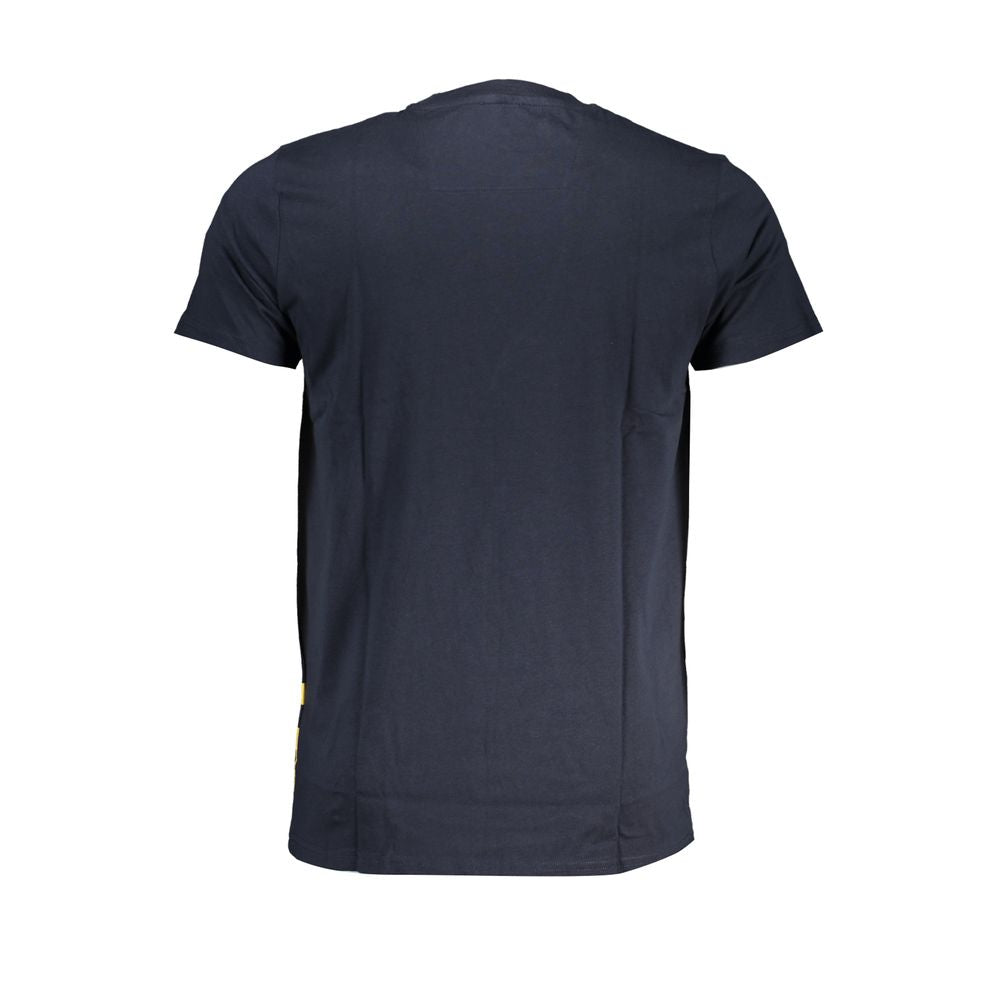 Tricou Cavalli Class din bumbac albastru