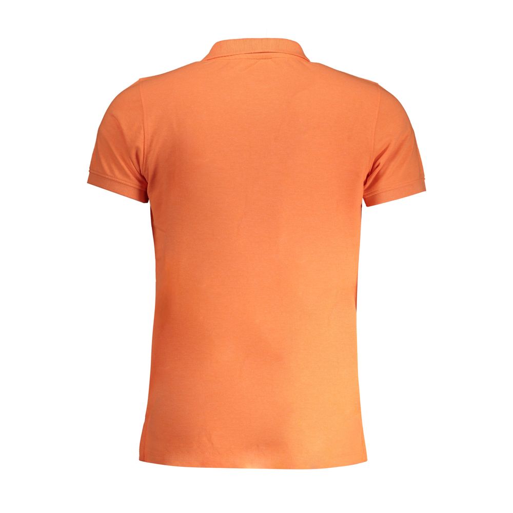 Oranges Poloshirt aus Baumwolle von Norwegen 1963