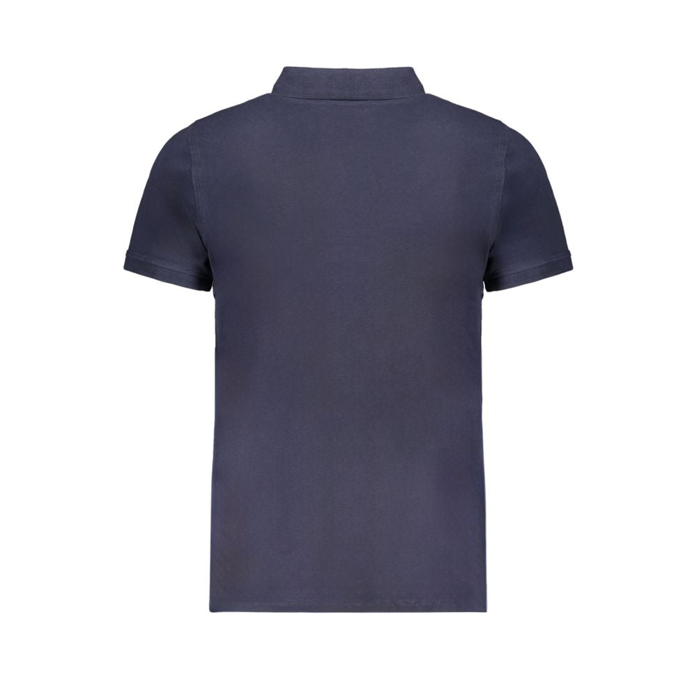 Blaues Poloshirt aus Baumwolle von Norwegen 1963