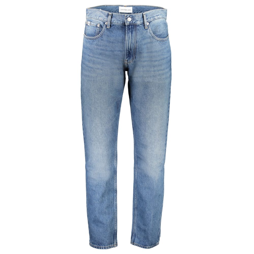 Calvin Klein Jeans & Hose aus Baumwolle, Blau